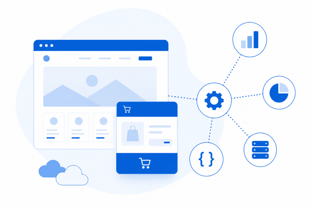 Programutveckling, integrationer och webshop